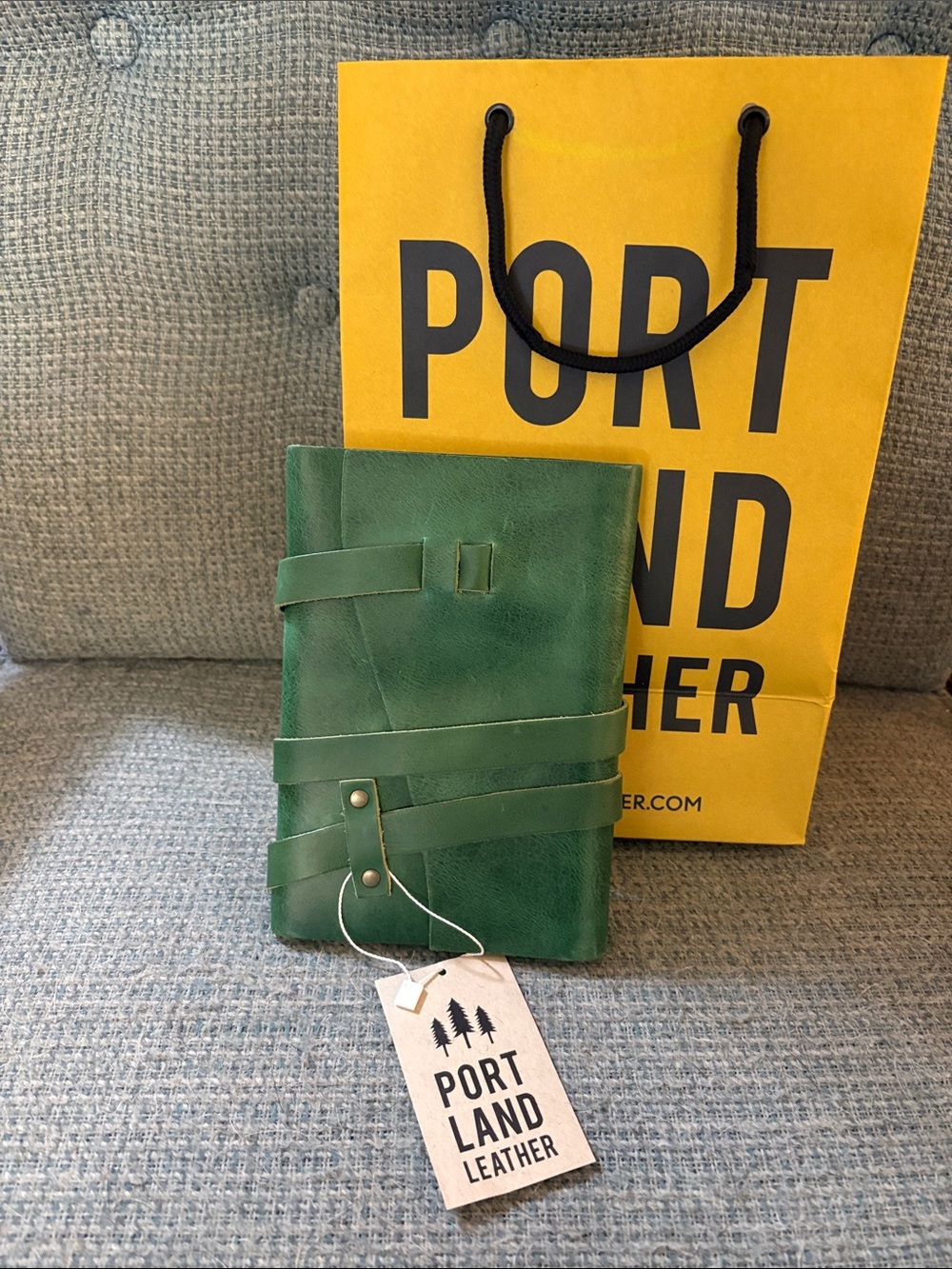 Portland Leather Wrap Journal